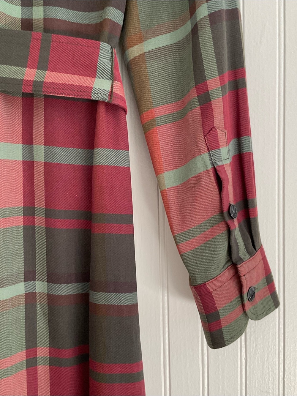 Polo Ralph Lauren Checked Cotton-Blend Maxi Dress - Picture 8 of 13